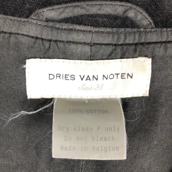 SOLD Dries Van Noten Cotton Casual Blazer Jacket - Picture 8 of 8
